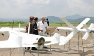 Ông Kim Jong-un yêu cầu sản xuất hàng loạt drone tự sát