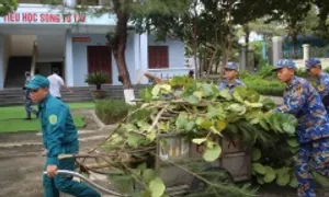 Đặc khu Trường Sa thiệt hại nhẹ sau bão Kalmaegi